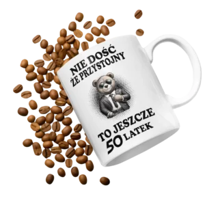 Kubek nie dość że przystojny to jeszcze 50-latek