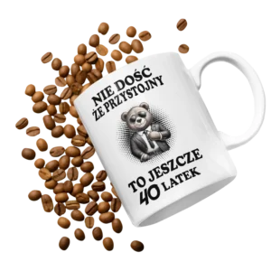 Kubek nie dość że przystojny to jeszcze 40-latek