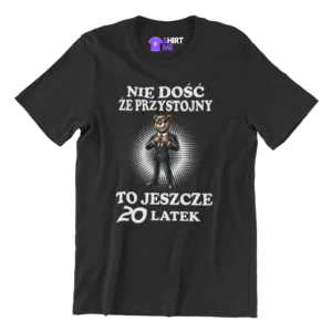 Koszulka nie dość że przystojny to jeszcze 20-latek