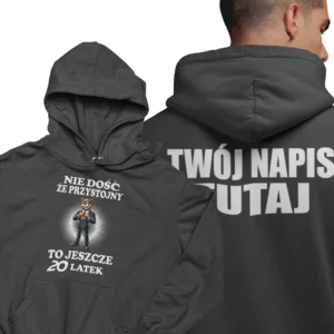 Bluza nie dość że przystojny to jeszcze 20-latek