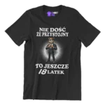 Koszulka nie dość że przystojny to jeszcze 18-latek