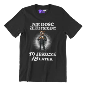 Koszulka nie dość że przystojny to jeszcze 18-latek