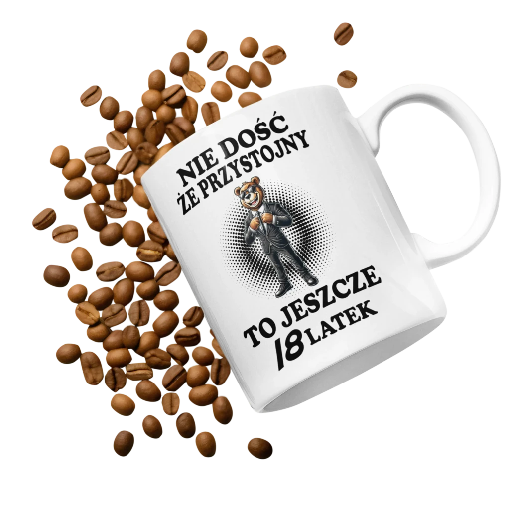 Kubek nie dość że przystojny to jeszcze 18-latek