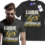 Koszulka bobcat minikoparka lubię zapierdalać