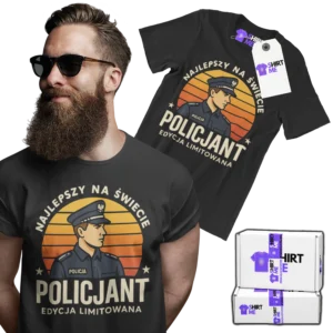 Koszulka policjant edycja limitowana