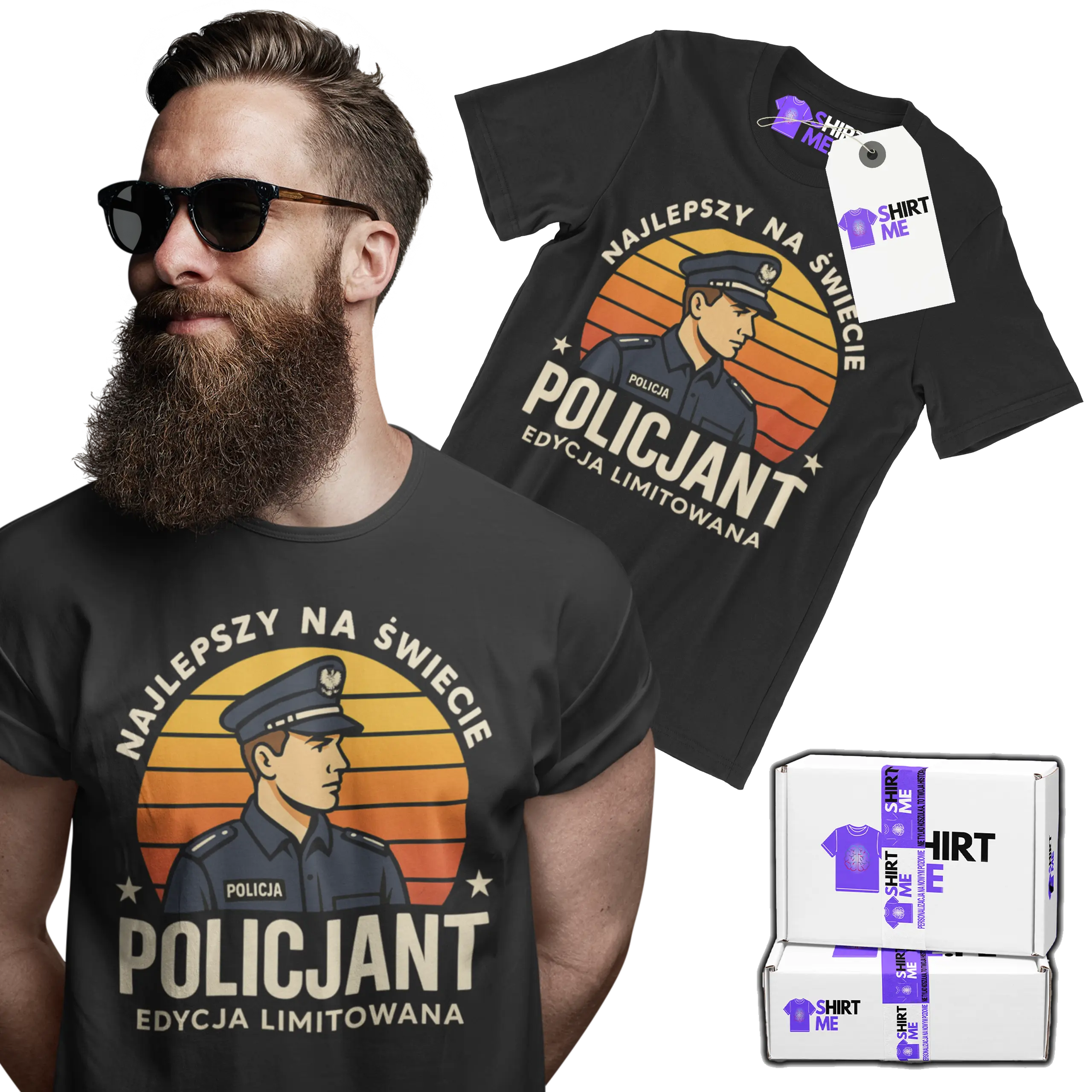 Koszulka policjant edycja limitowana