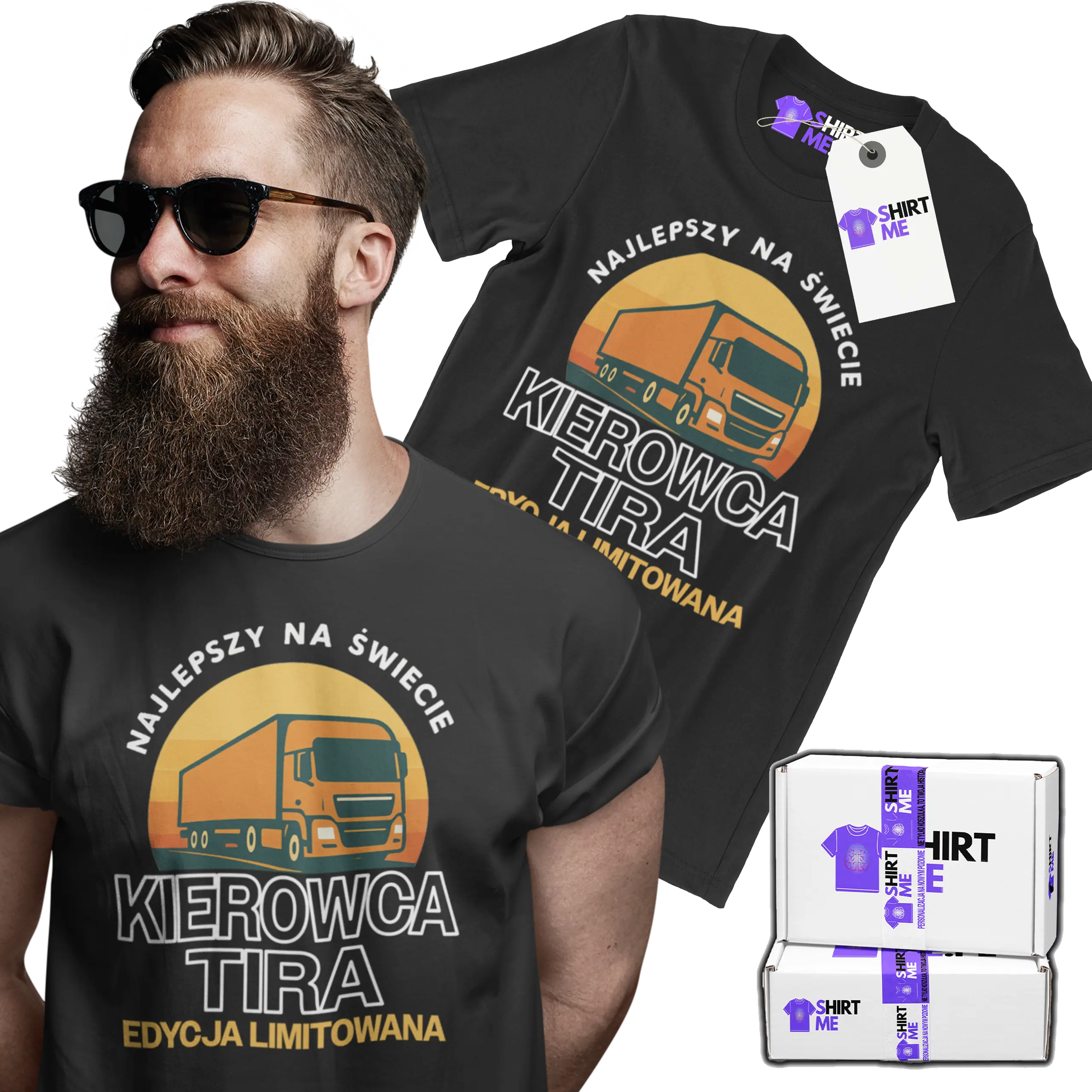 Koszulka kierowca tira edycja limitowana