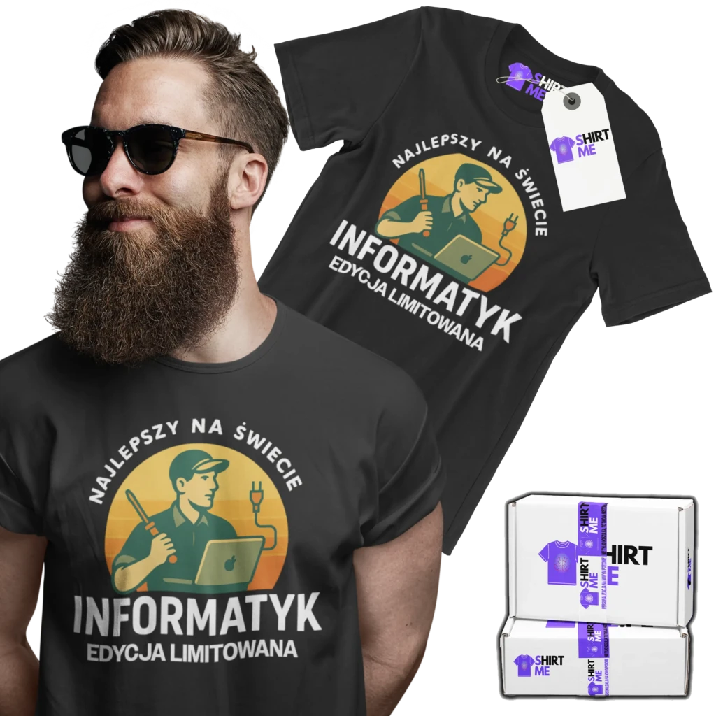koszulka informatyk edycja limitowana