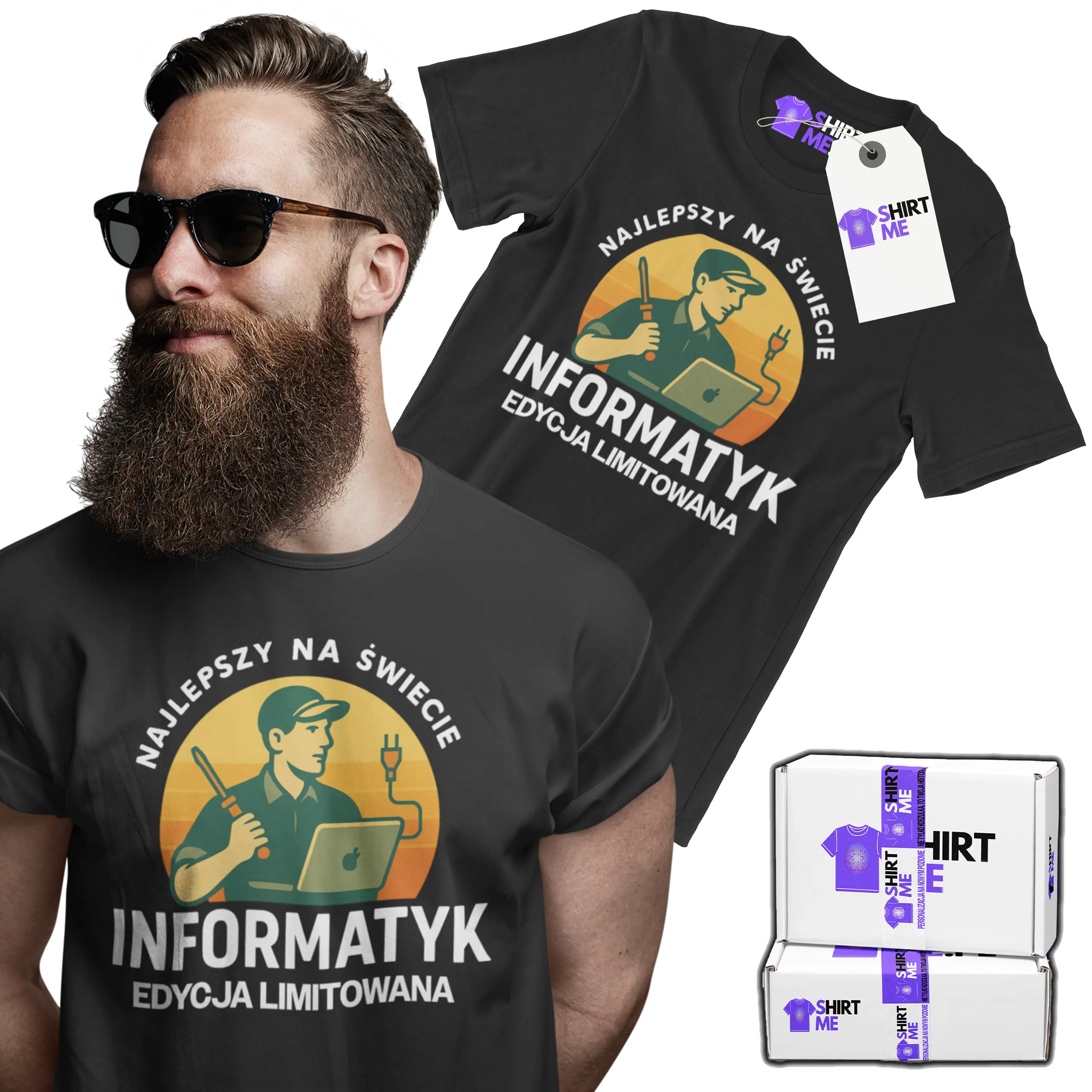 koszulka informatyk edycja limitowana