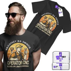koszulka najlepszy na świecie operator cnc edycja limitowana