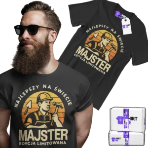 koszulka najlepszy na świecie majster edycja limitowana