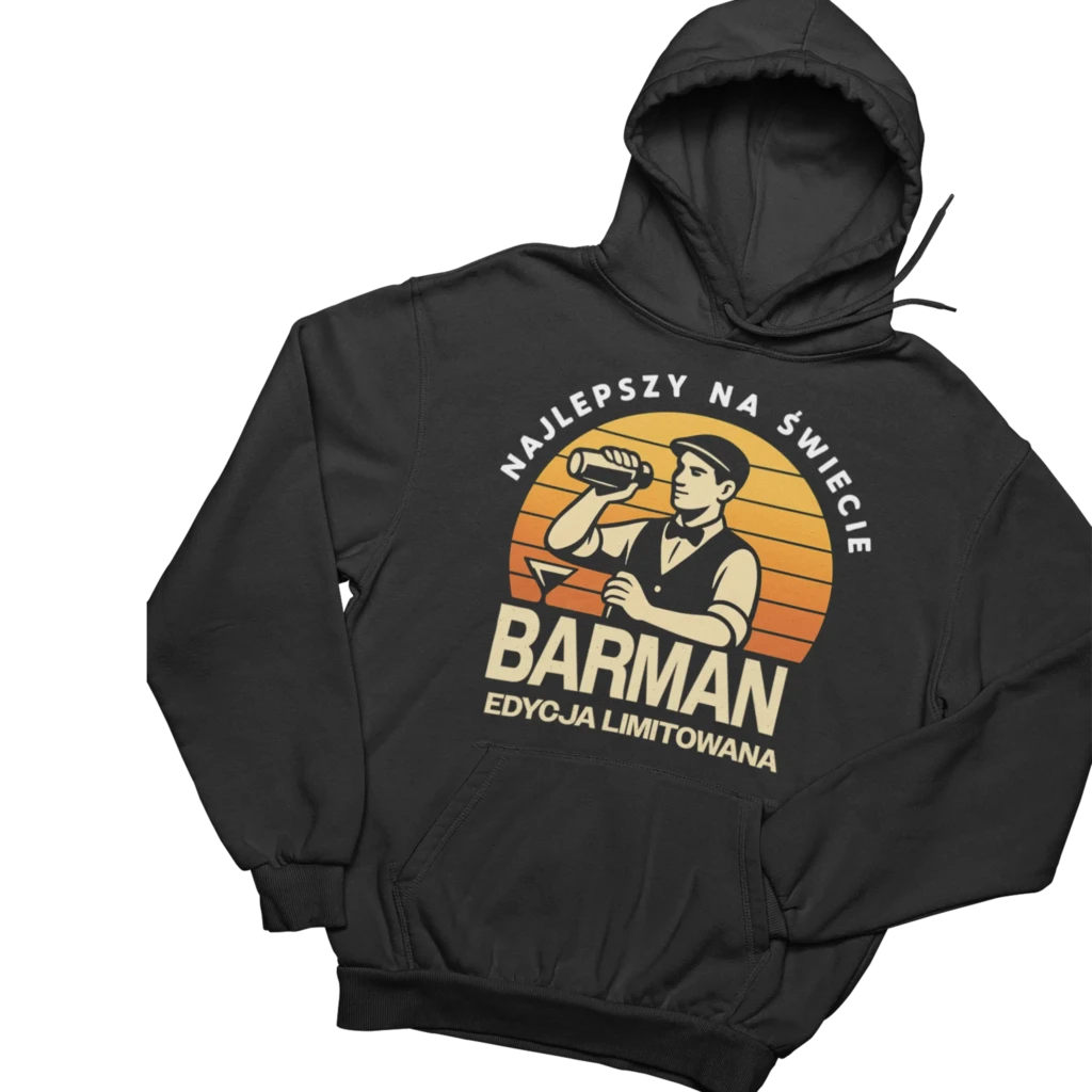 Bluza najlepszy na świecie barman edycja limitowana
