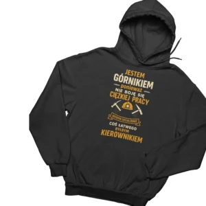 Bluza jestem elektrykiem nie boję się ciężkiej pracy