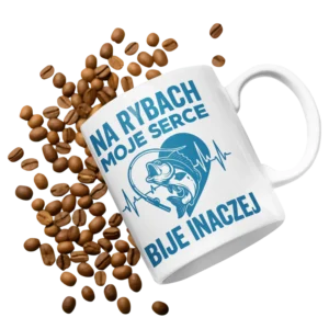 kubek na rybach moje serce bije inaczej