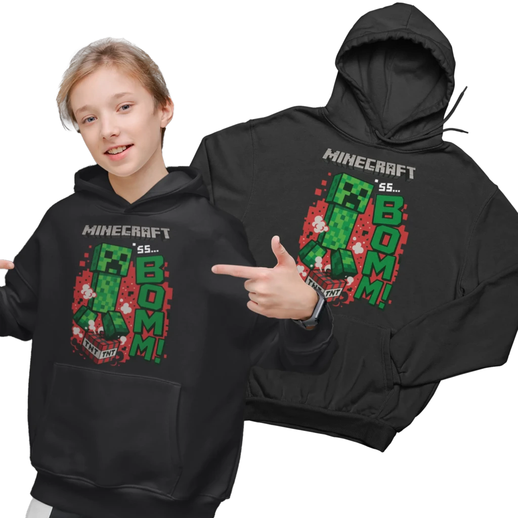 Bluza minecraft creeper