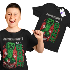 Koszulka minecraft creeper