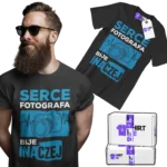 Koszulka serce fotografa bije inaczej