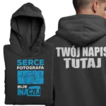 Bluza serce fotografa bije inaczej