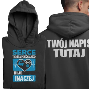 Bluza serce trenera personalnego bije inaczej