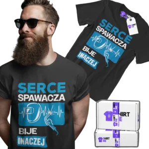 Koszulka serce spawacza bije inaczej