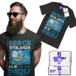 Koszulka serce stolarza bije inaczej