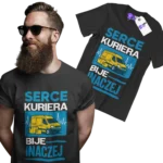 Koszulka serce kuriera bije inaczej