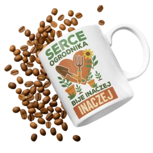 Kubek serce ogrodnika bije inaczej