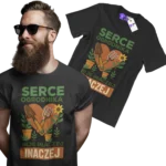 Koszulka serce ogrodnika bije inaczej