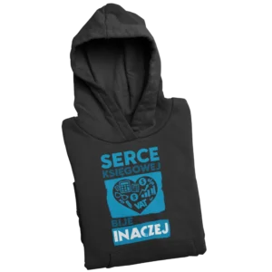 Bluza serce księgowej bije inaczej