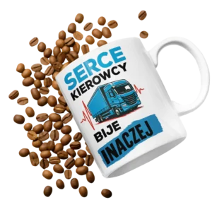 Kubek serce kierowcy bije inaczej