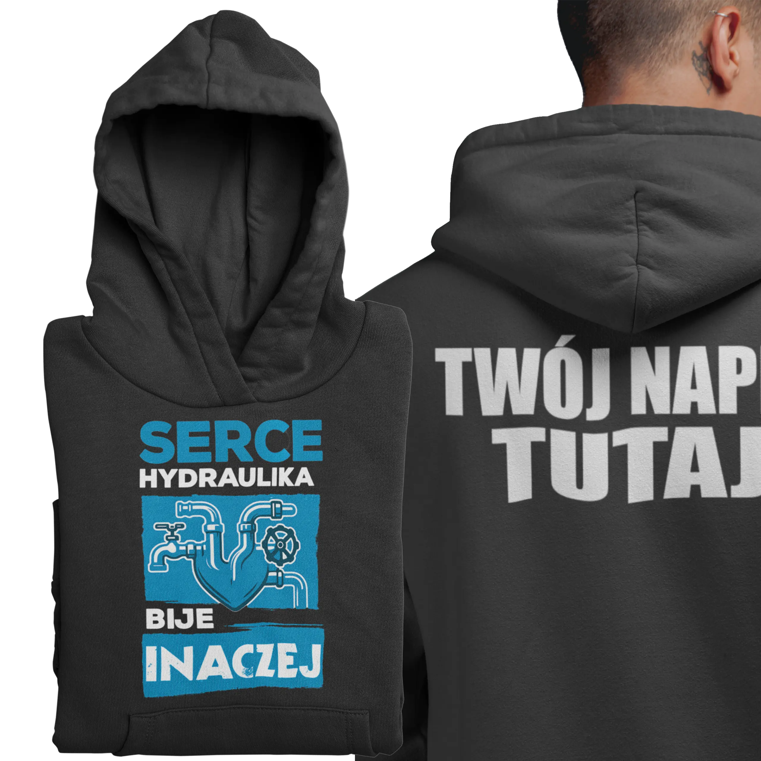 Bluza serce hydraulika bije inaczej