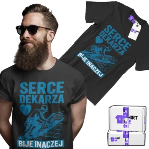 Koszulka serce dekarza bije inaczej