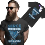 Koszulka serce mechanika bije inaczej