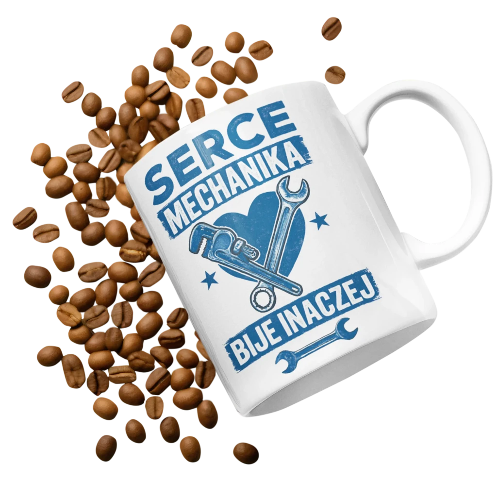 kubek serce mechanika bije inaczej