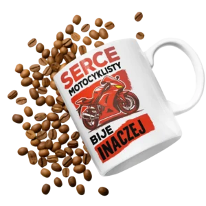 Kubek serce motocyklisty bije inaczej v2