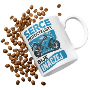 Kubek serce motocyklisty bije inaczej v1