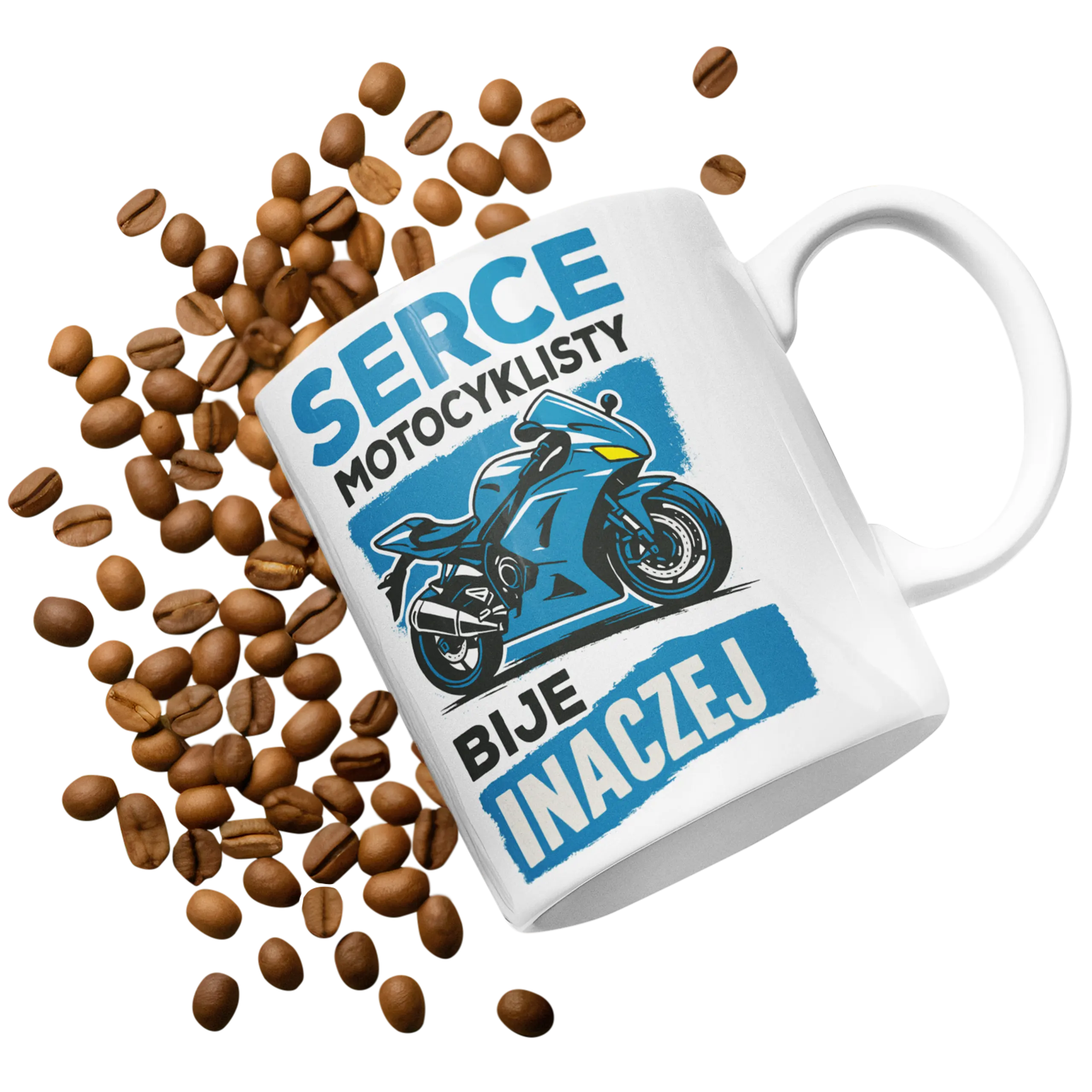 Kubek serce motocyklisty bije inaczej v1