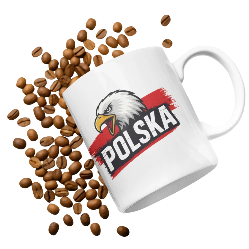 Kubek POLSKA z orłem