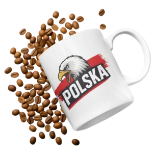 Kubek POLSKA z orłem