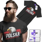 Koszulka POLSKA z orłem