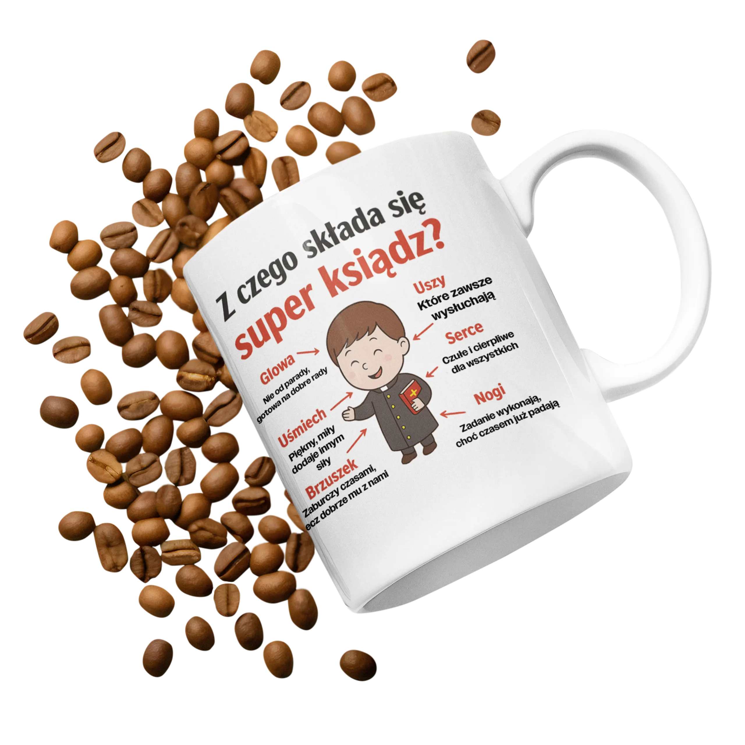 Kubek z czego składa się super ksiądz