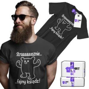 Koszulka strasznie fajny ksiądz