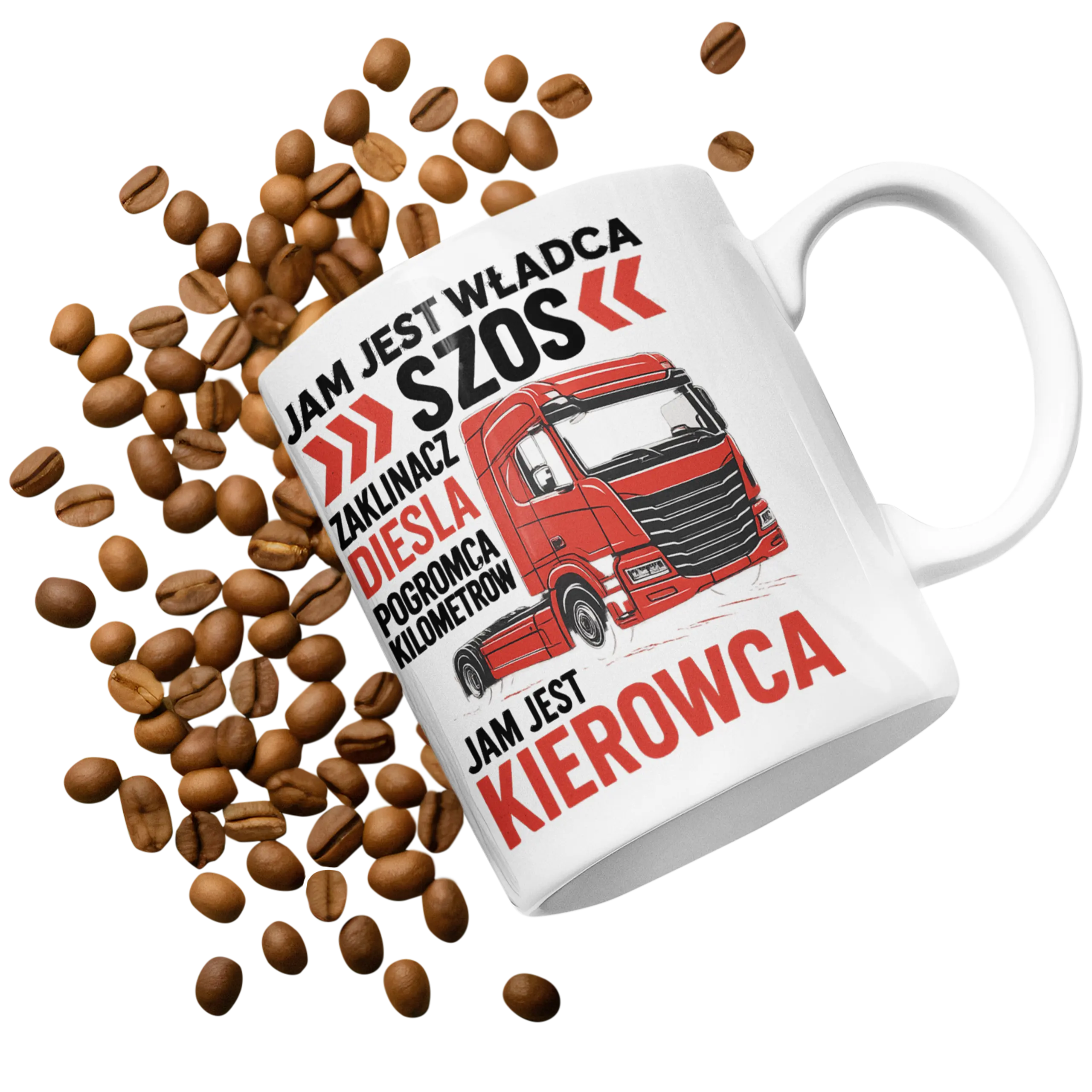 Kubek jam jest władca szos