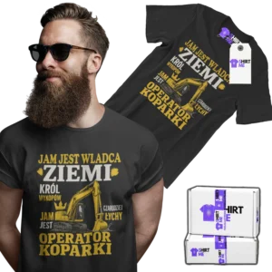 Koszulka jam jest władca ziemi