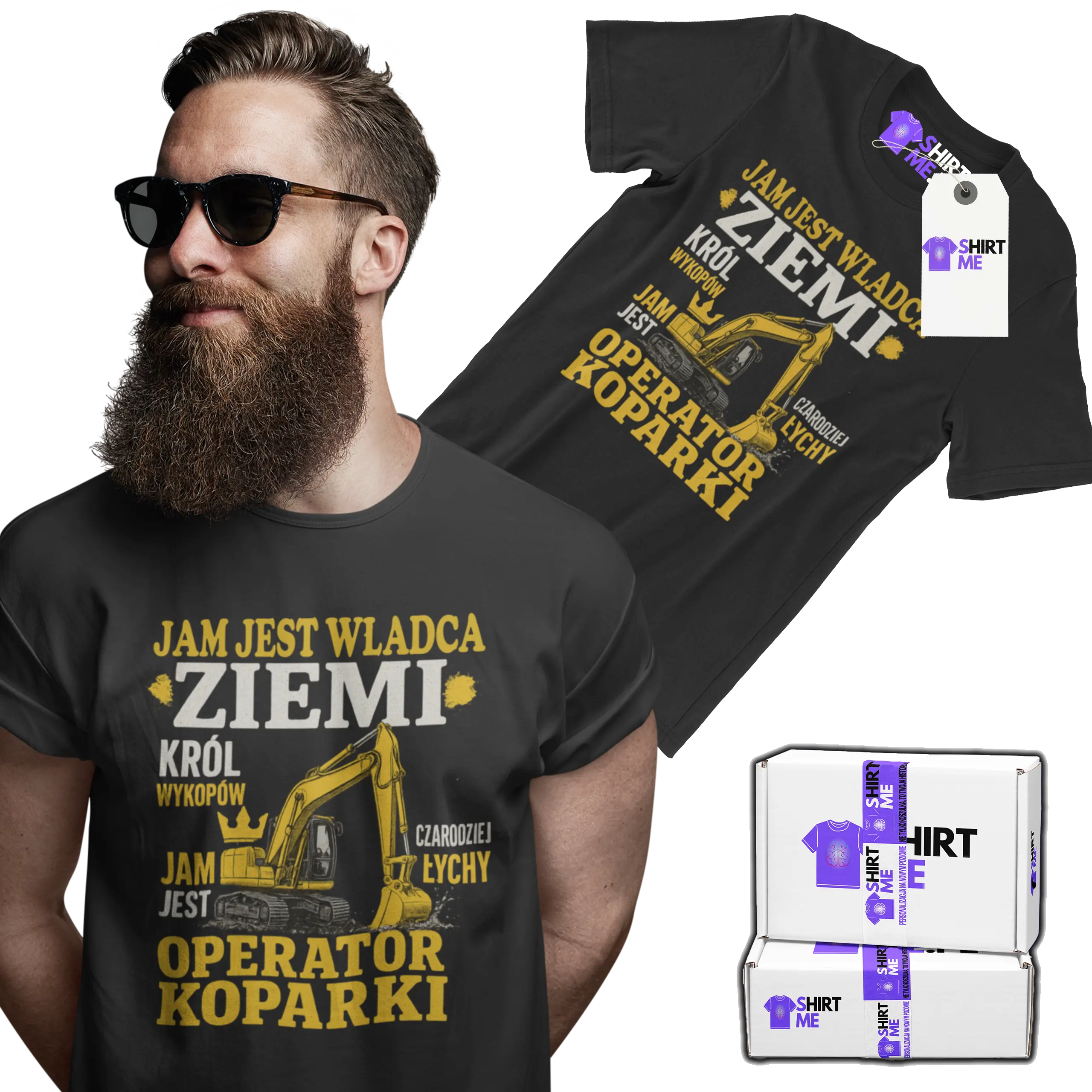 Koszulka jam jest władca ziemi