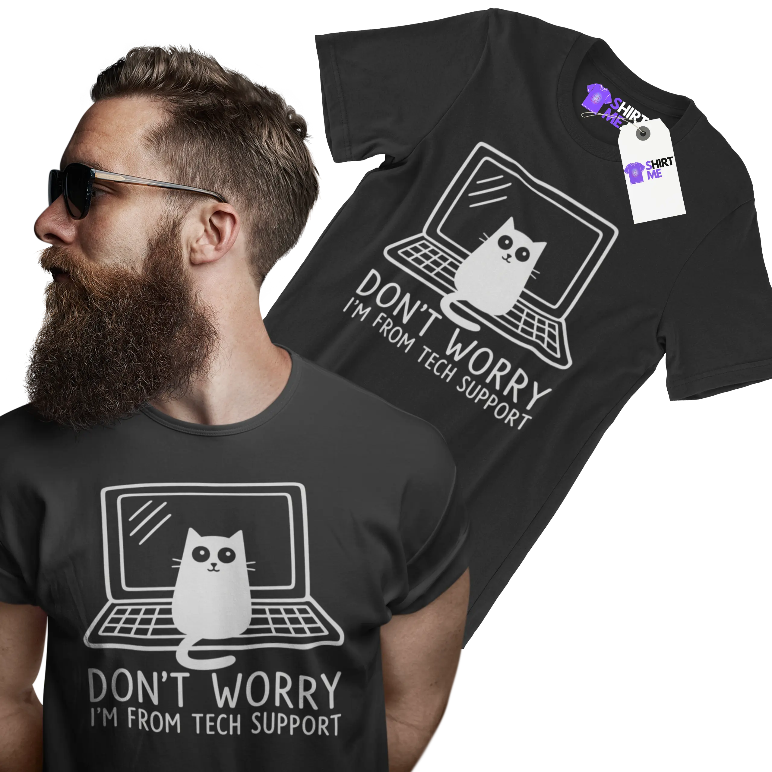 Koszulka don't worry i'm from tech support