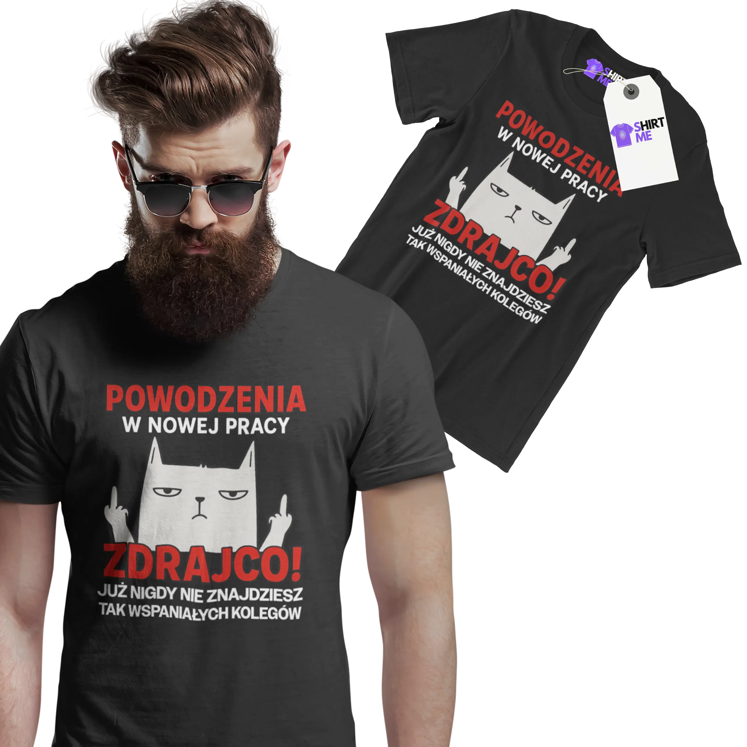 Koszulka powodzenia w nowej pracy zdrajco