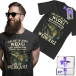 Koszulka jam jest wędkarz