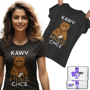 koszulka kawy misie chce