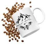 kubek z nadrukiem gór